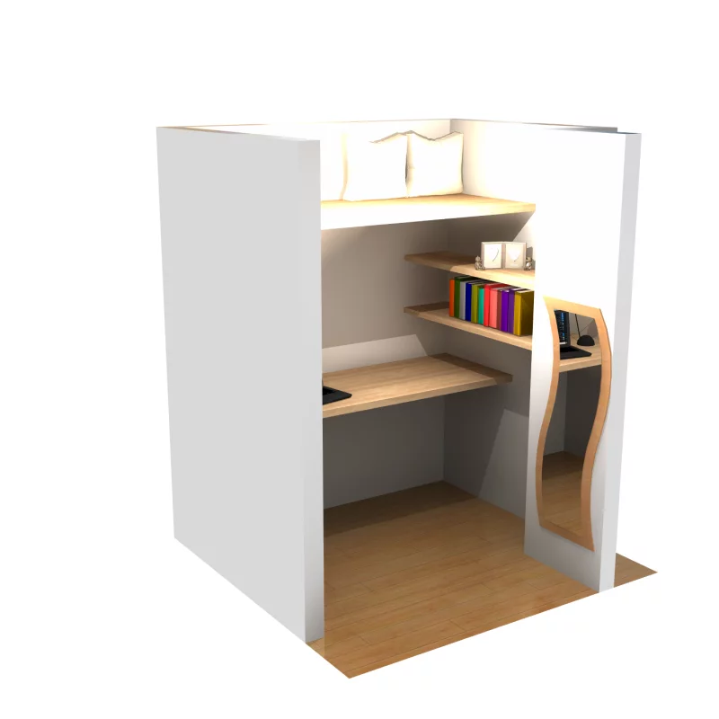 Ylr Meuble Sur Mesure Meuble Sur Mesure Vannes Y L R Meuble Sur Mesure Vannes Bureauuu 3D