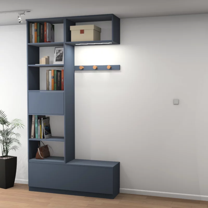 Ylr Meuble Sur Mesure Meuble Sur Mesure Vannes Y L R Meuble Sur Mesure Vannes Entree 3D